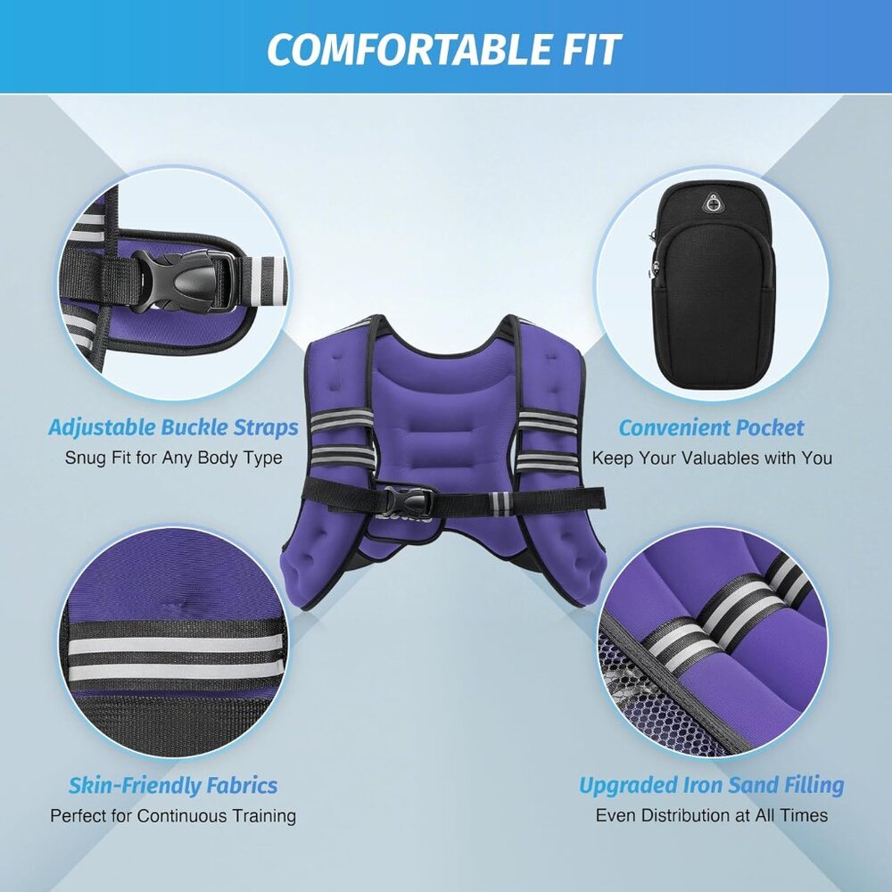 ZELUS Weighted vest - Picture 3 of 6